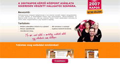 Desktop Screenshot of netrevelunk.2007kapos.hu
